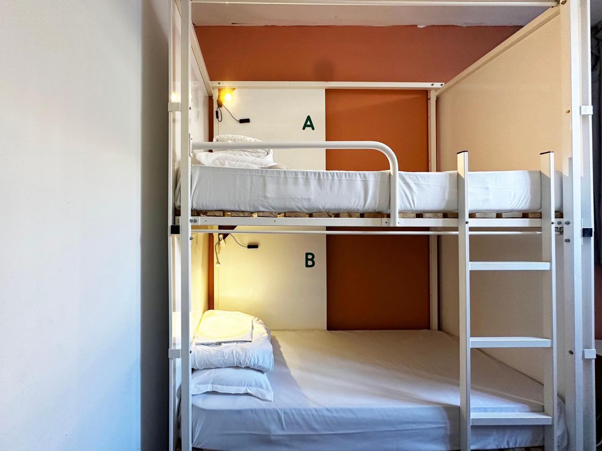 Bed 4-Bed Dormitory Private Bathroom